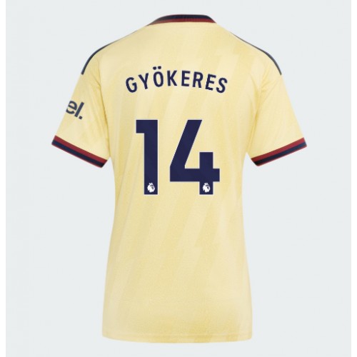 Arsenal Viktor Gyokeres #14 Kolmaspaita Naiset 2026-27 Lyhythihainen